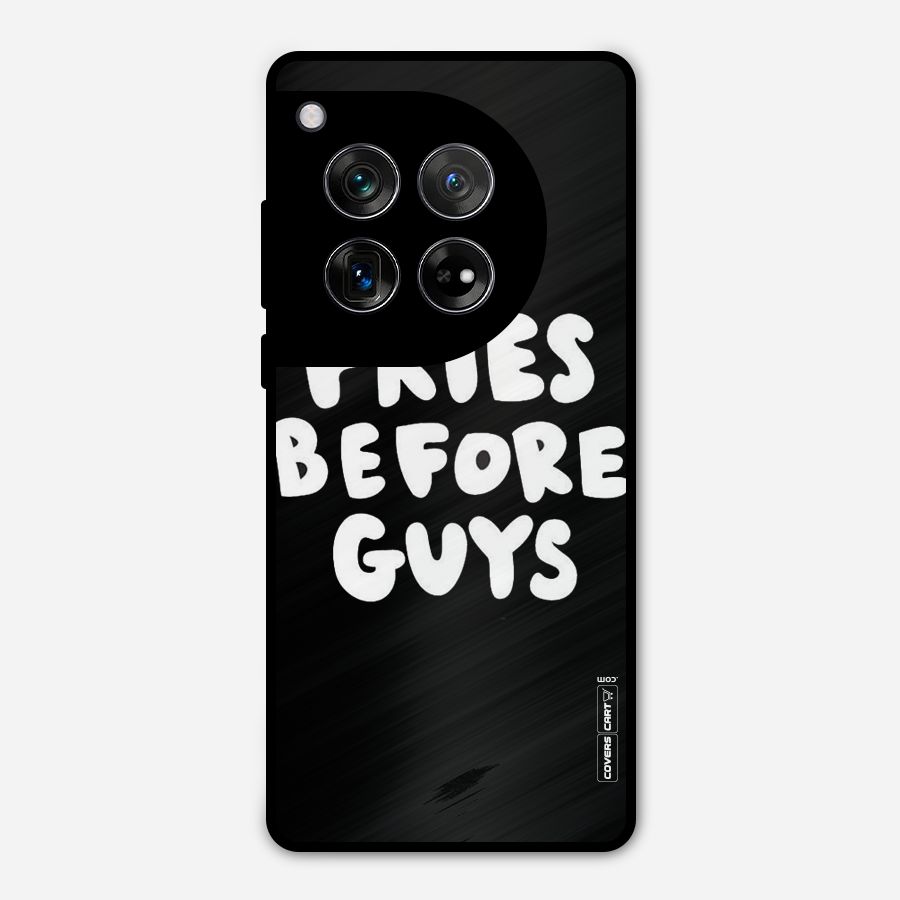 Fries Always Metal Back Case for OnePlus 12