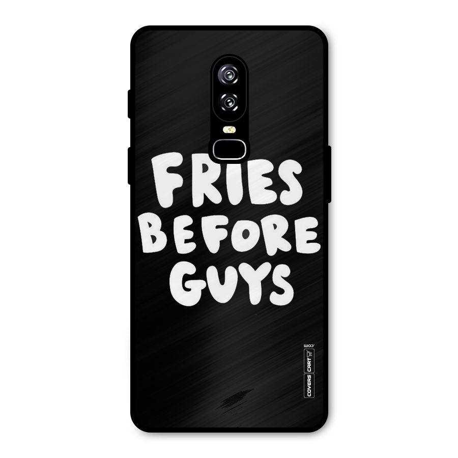 Fries Always Metal Back Case for OnePlus 6