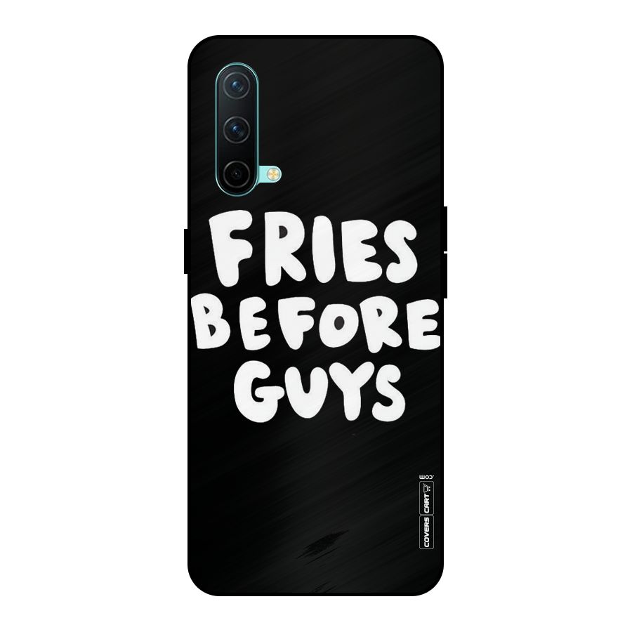 Fries Always Metal Back Case for OnePlus Nord CE 5G