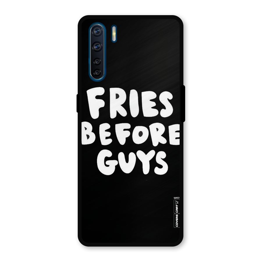 Fries Always Metal Back Case for Oppo F15