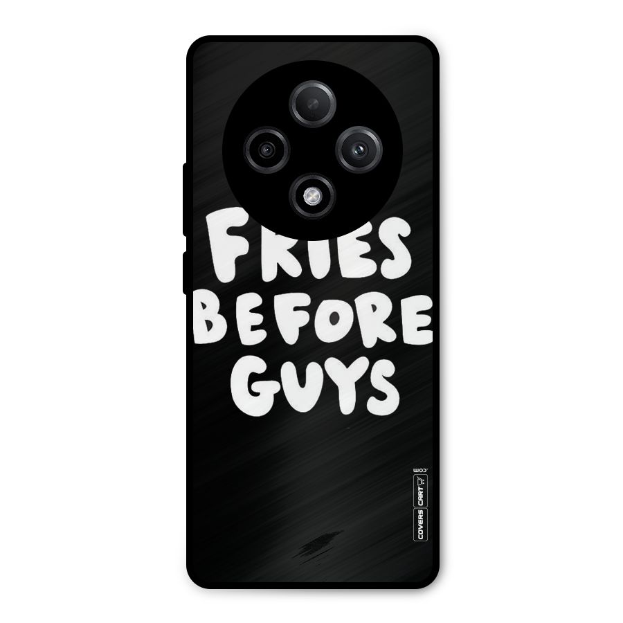 Fries Always Metal Back Case for Oppo F27 Pro Plus