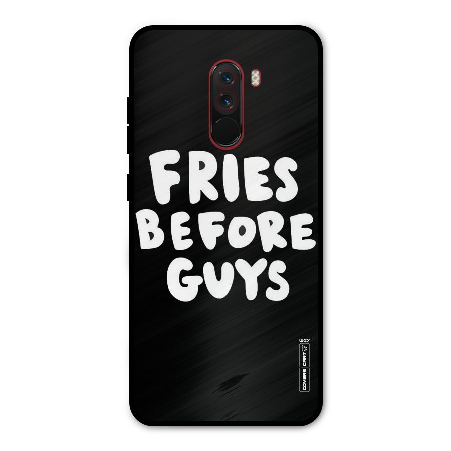 Fries Always Metal Back Case for Poco F1