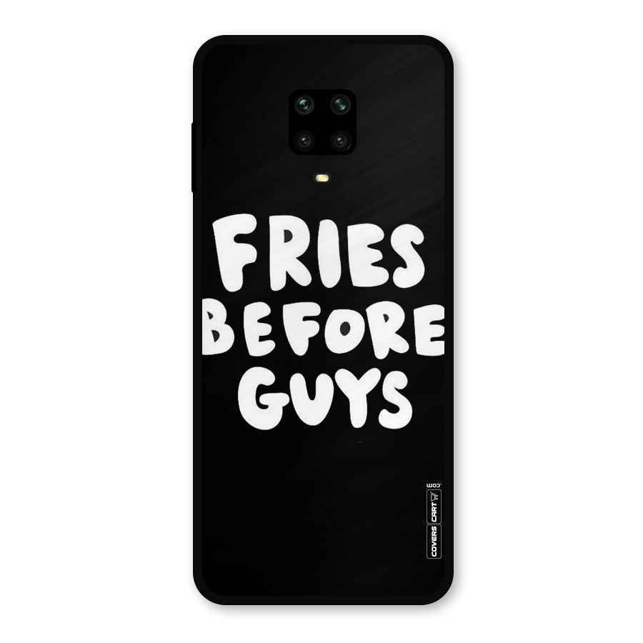 Fries Always Metal Back Case for Poco M2 Pro