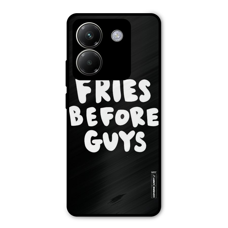 Fries Always Metal Back Case for Poco M7 Pro 5G