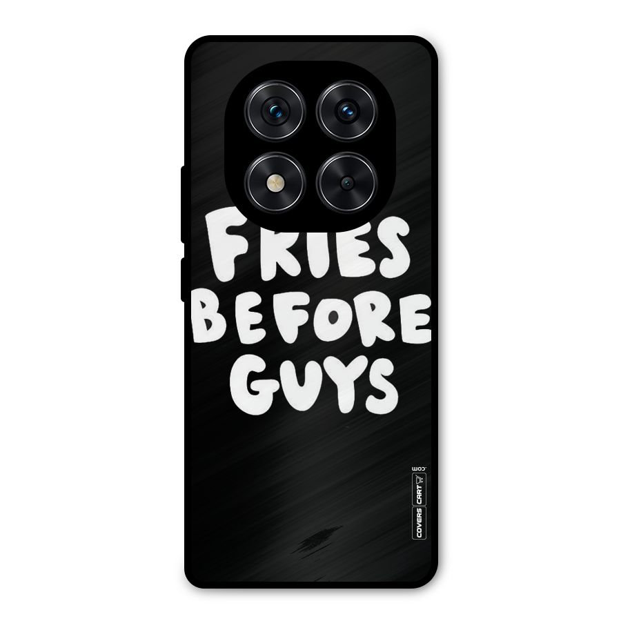 Fries Always Metal Back Case for Poco X7