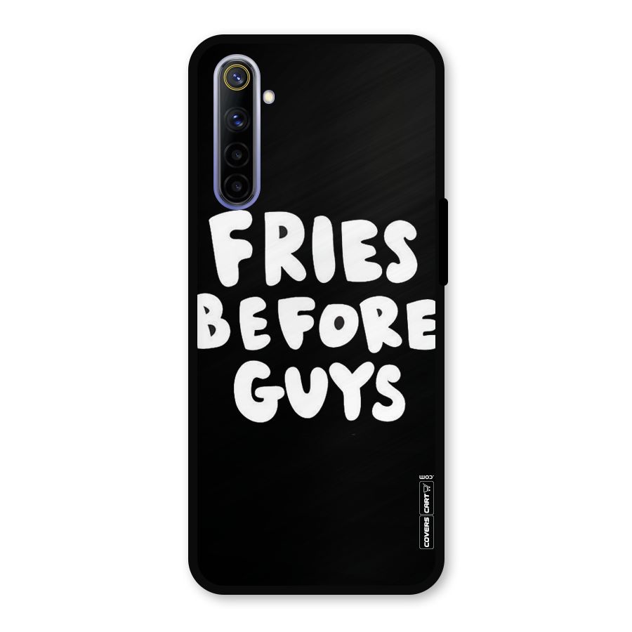 Fries Always Metal Back Case for Realme 6i