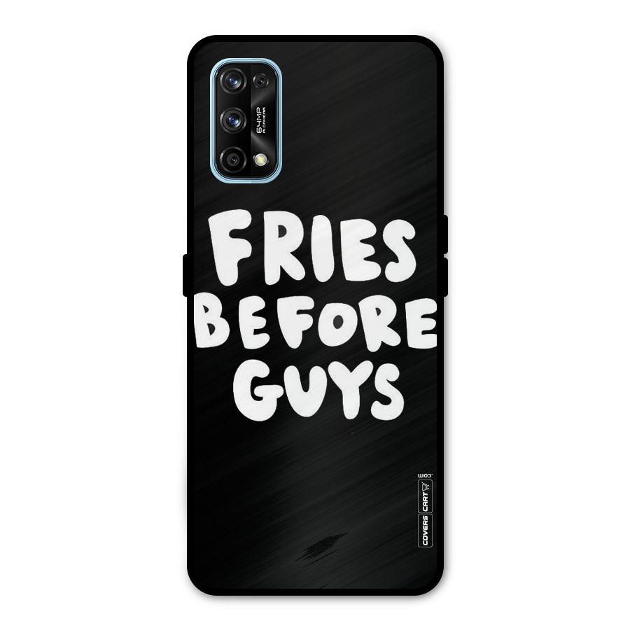 Fries Always Metal Back Case for Realme 7 Pro