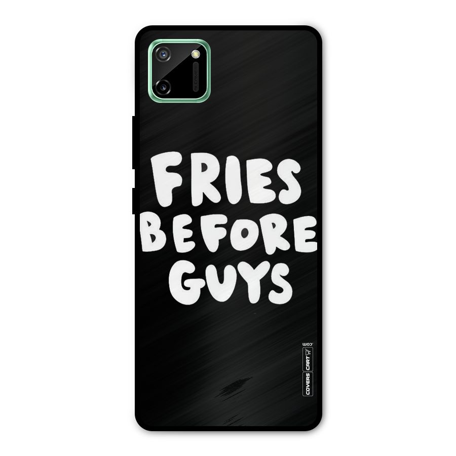 Fries Always Metal Back Case for Realme C11