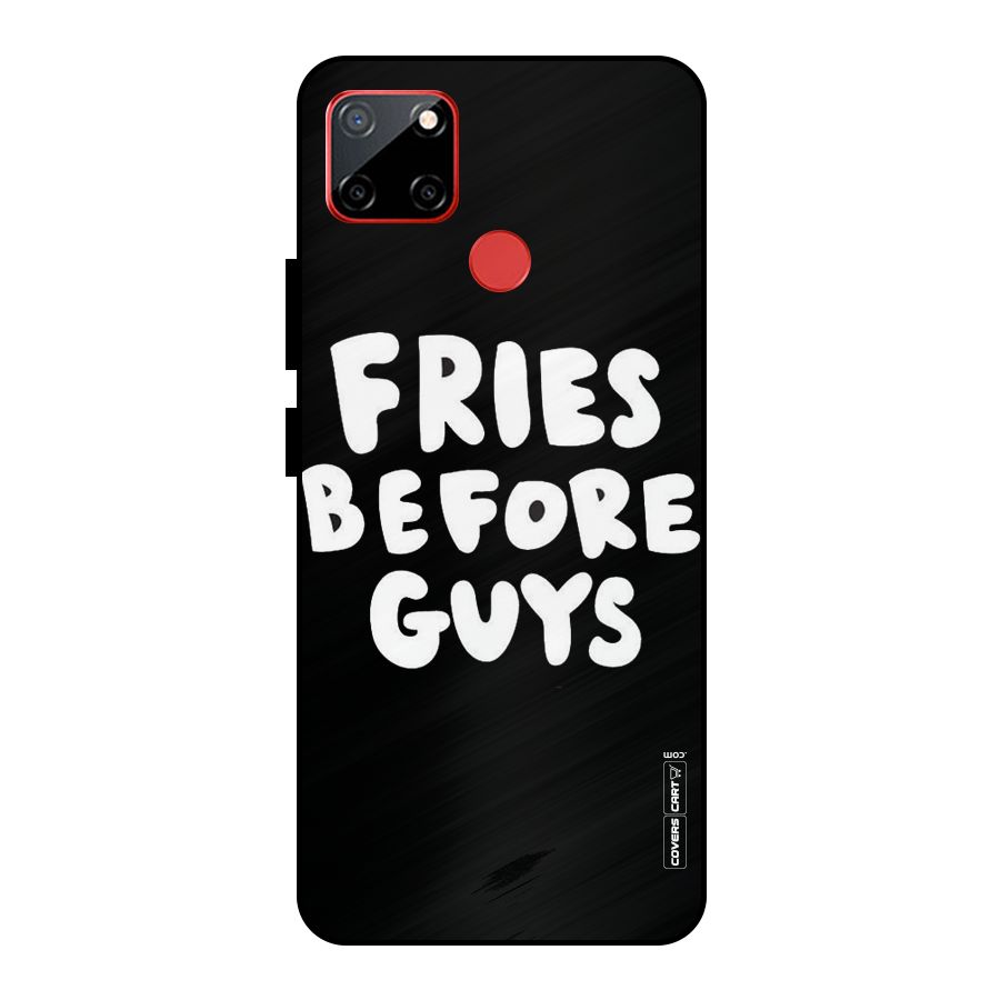 Fries Always Metal Back Case for Realme C12