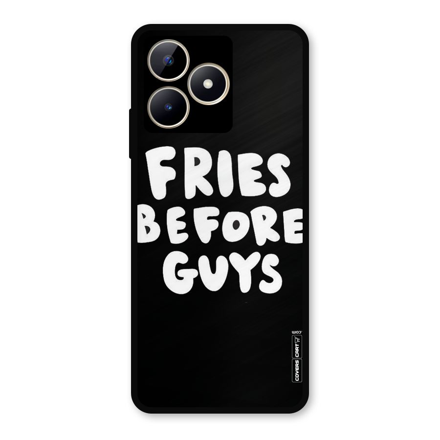 Fries Always Metal Back Case for Realme C53