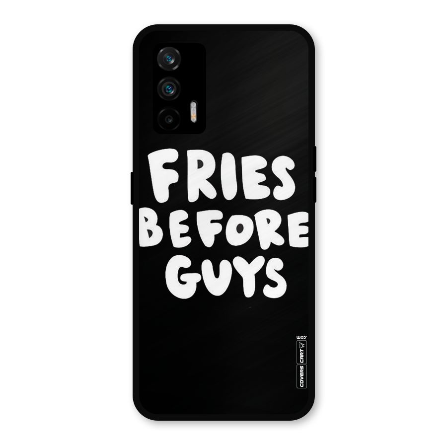 Fries Always Metal Back Case for Realme GT 5G