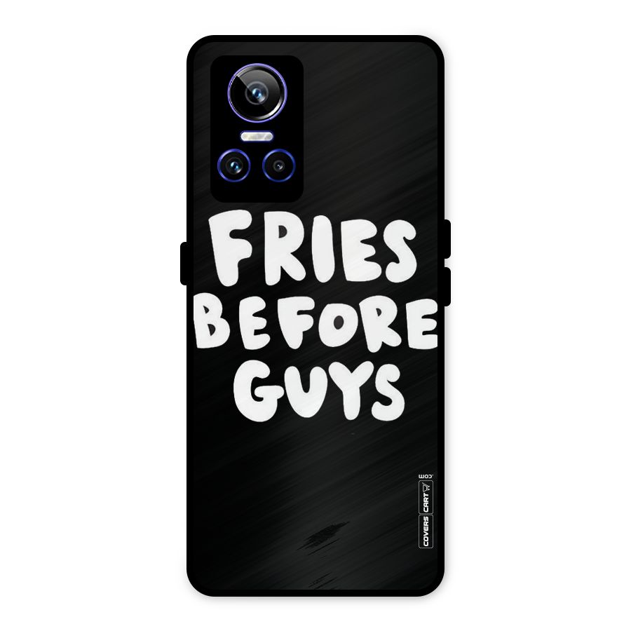 Fries Always Metal Back Case for Realme GT Neo 3