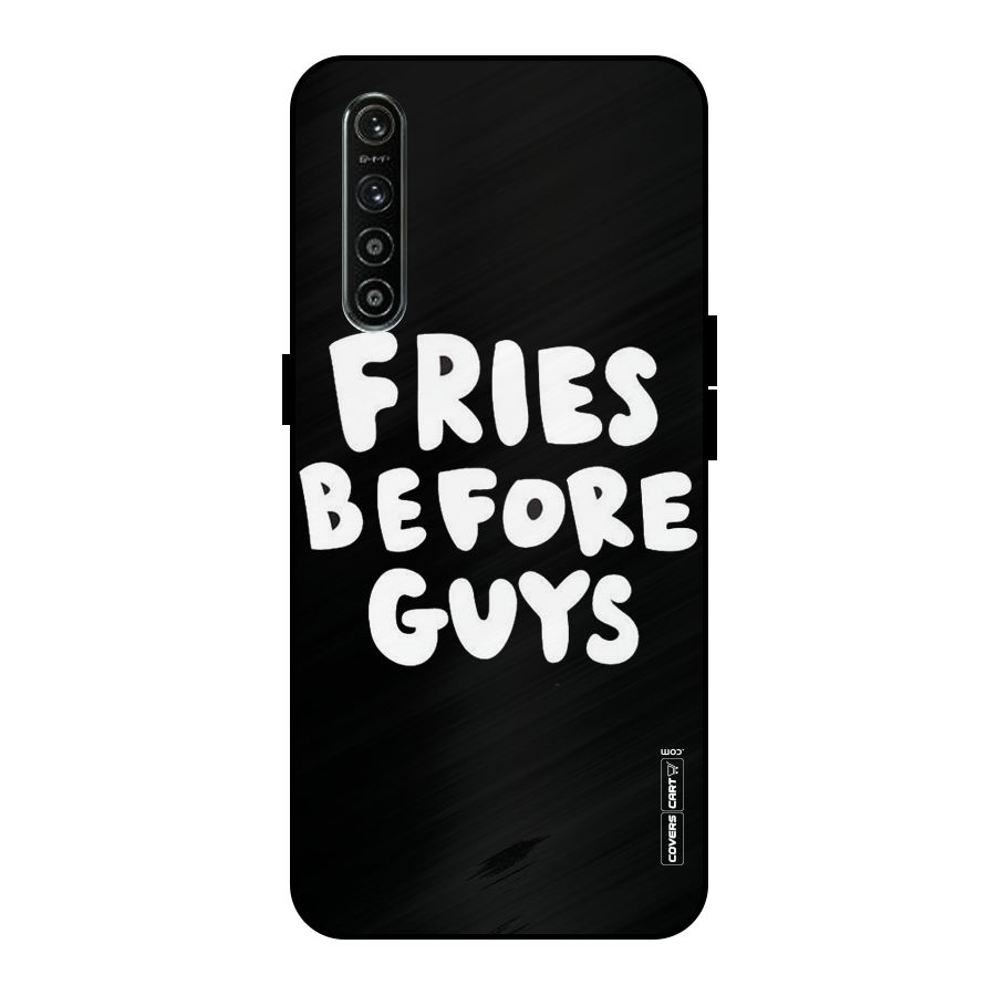 Fries Always Metal Back Case for Realme XT