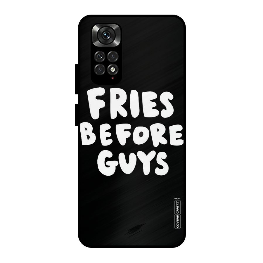 Fries Always Metal Back Case for Redmi Note 11 Pro Plus 5G
