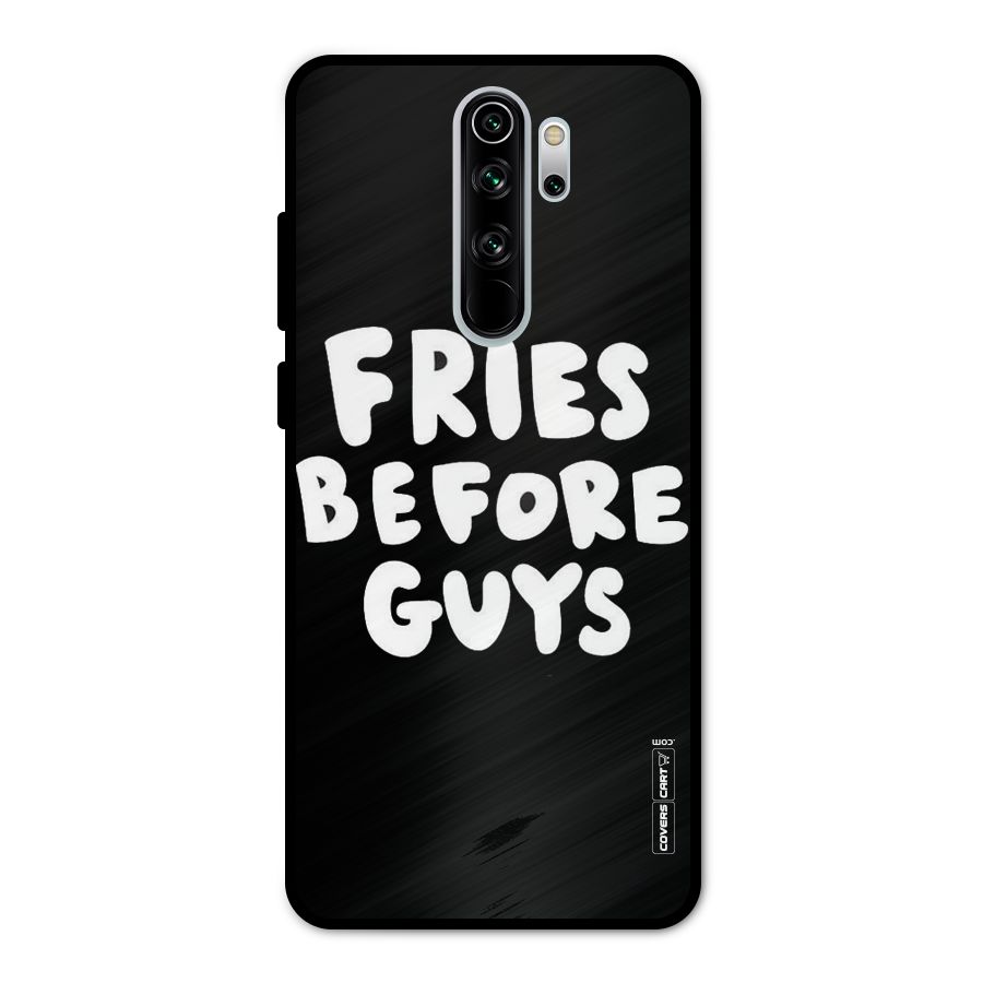 Fries Always Metal Back Case for Redmi Note 8 Pro