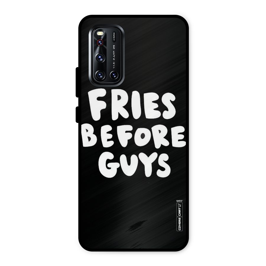 Fries Always Metal Back Case for Vivo V19