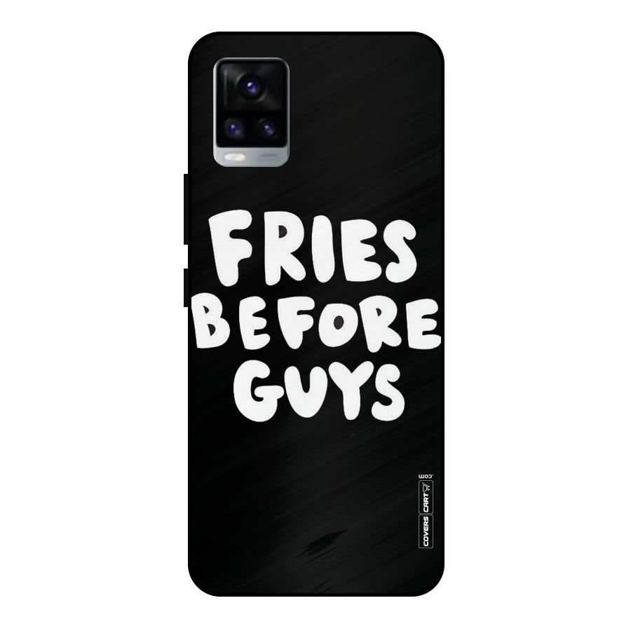 Fries Always Metal Back Case for Vivo V20 2021