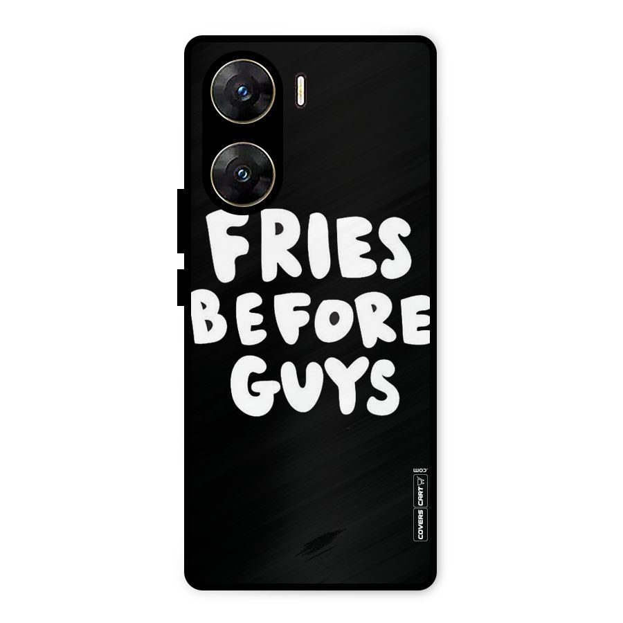 Fries Always Metal Back Case for Vivo V29e