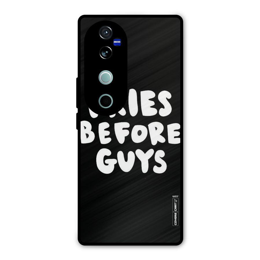 Fries Always Metal Back Case for Vivo V40