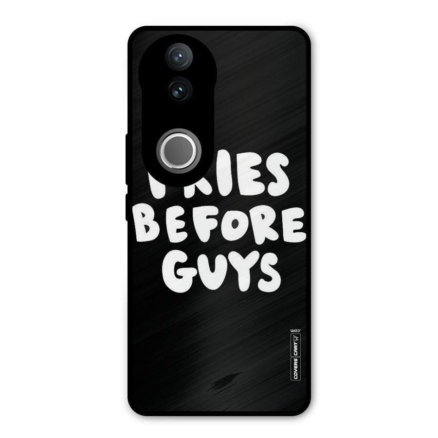 Fries Always Metal Back Case for Vivo V50e