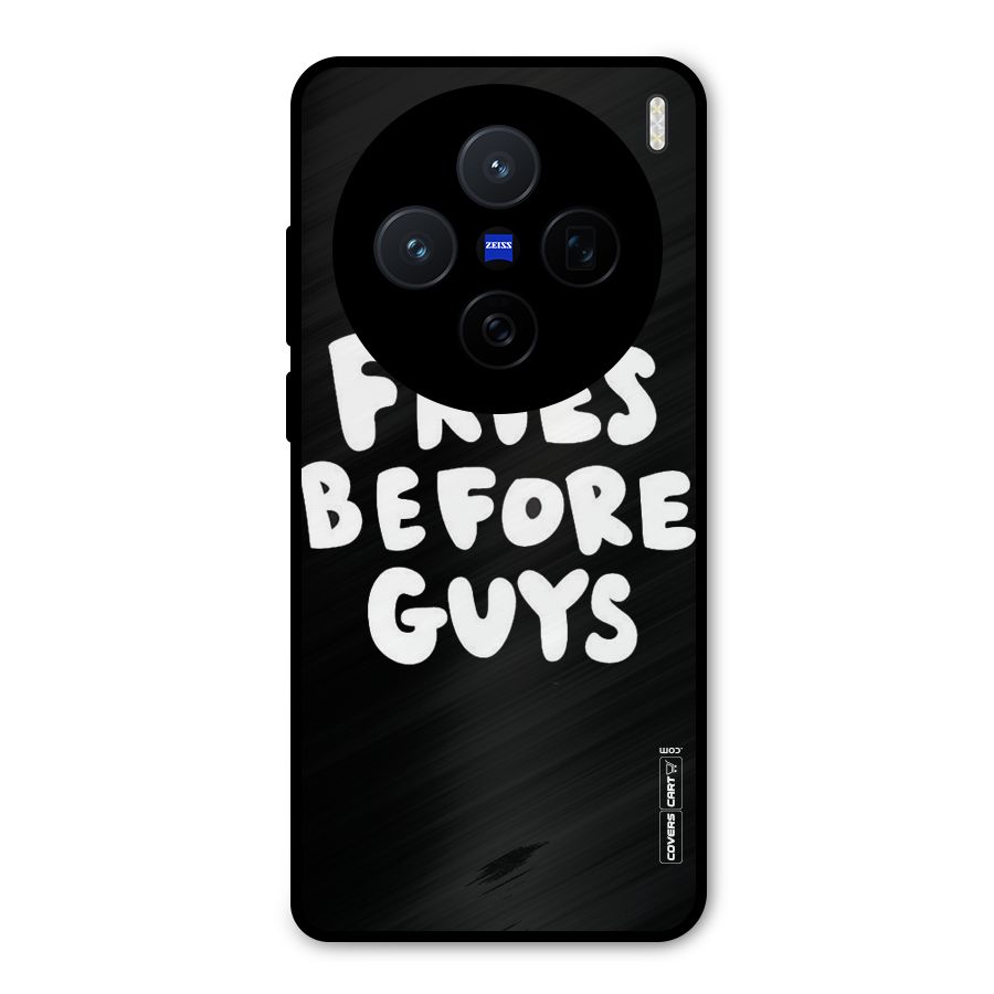 Fries Always Metal Back Case for Vivo X200
