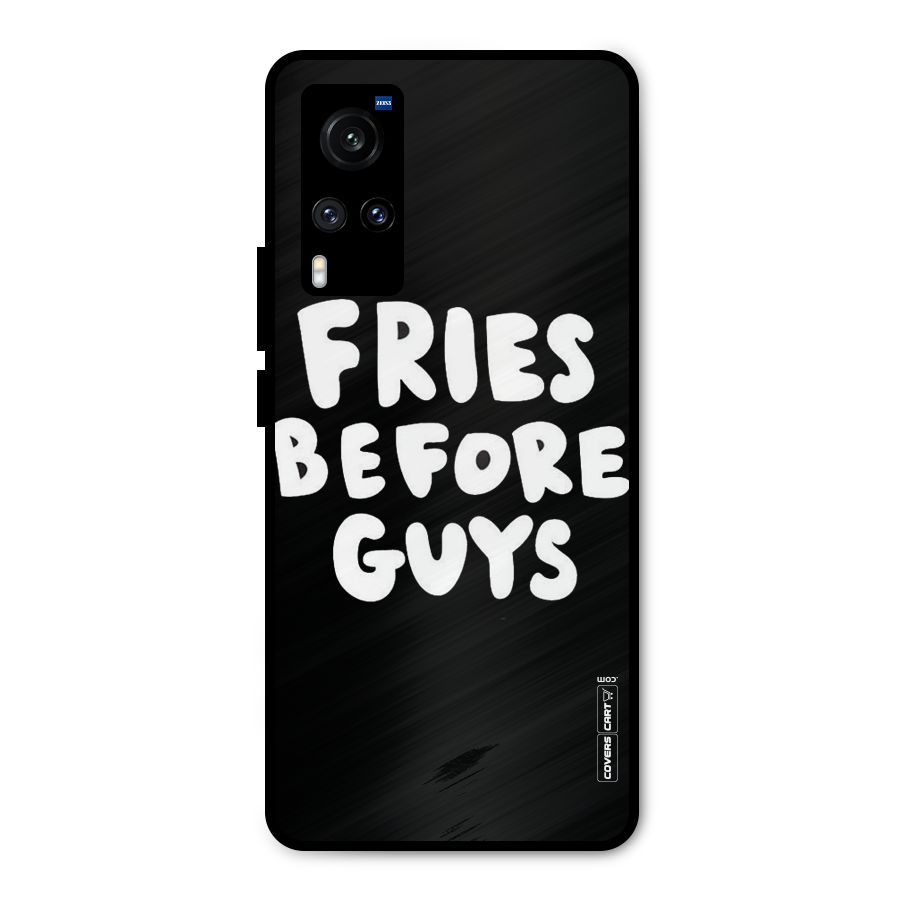 Fries Always Metal Back Case for Vivo X60