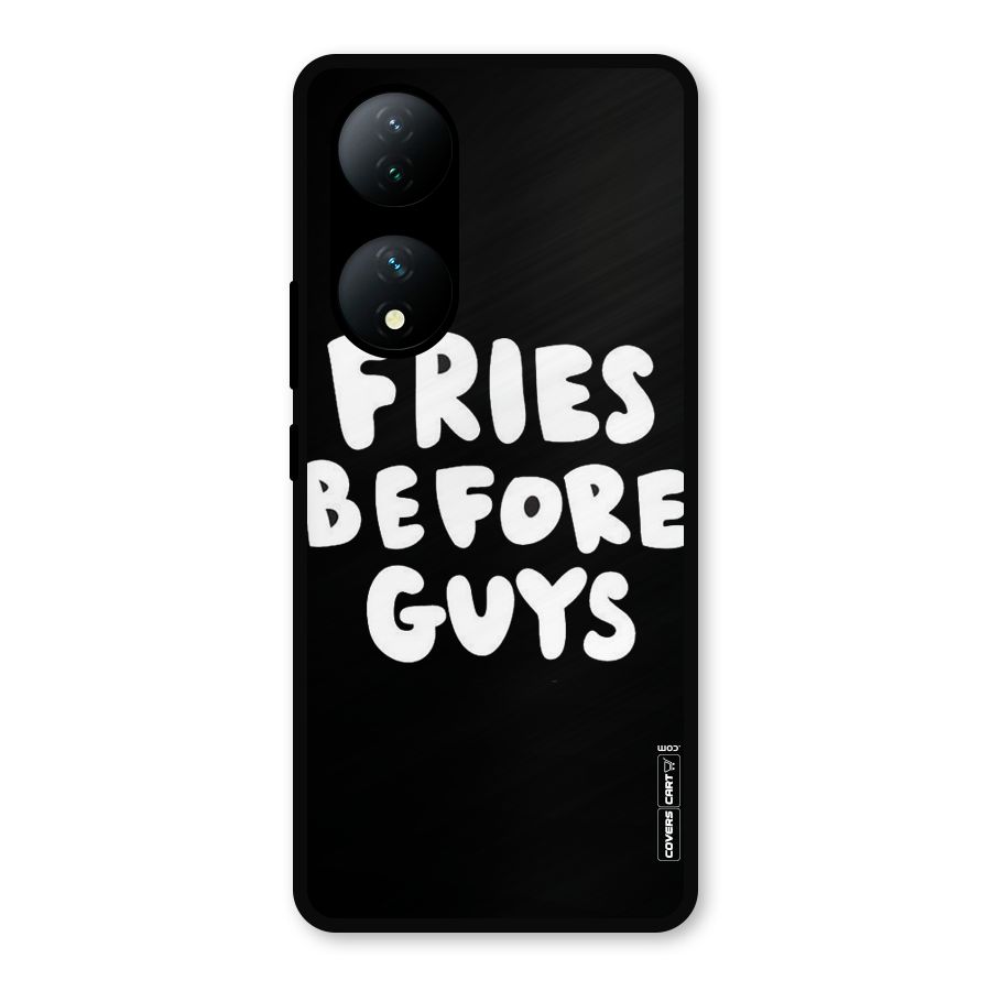 Fries Always Metal Back Case for Vivo Y100