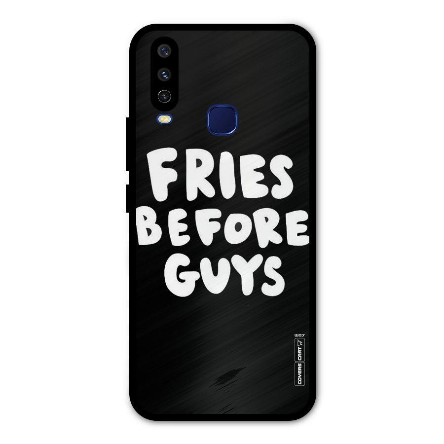 Fries Always Metal Back Case for Vivo Y15