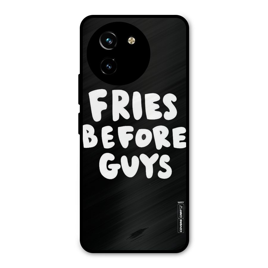 Fries Always Metal Back Case for Vivo Y200i