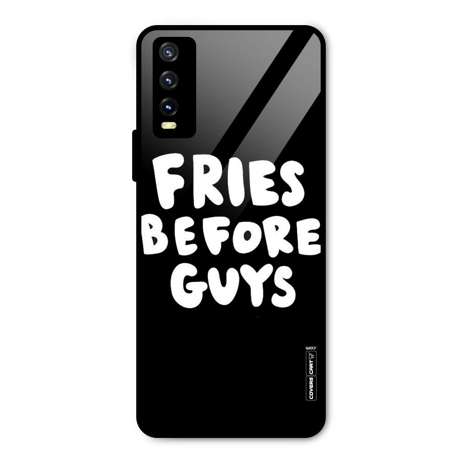 Fries Always Metal Back Case for Vivo Y20g