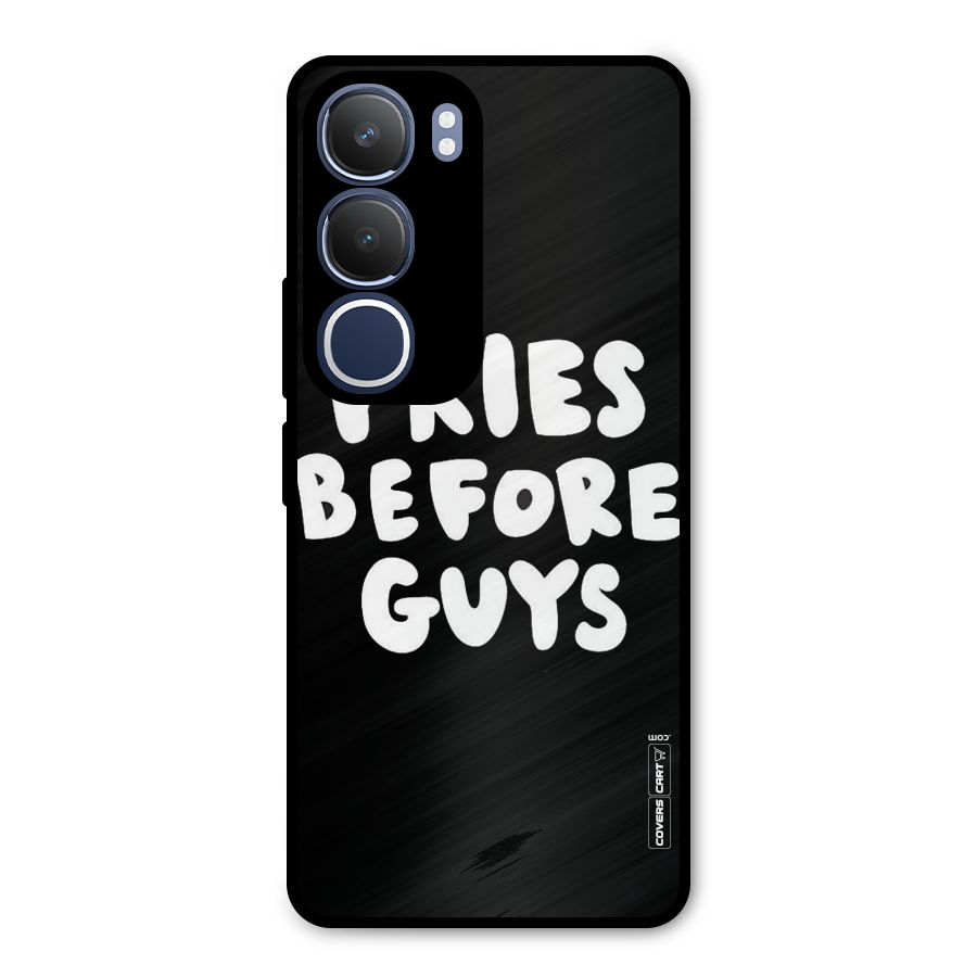 Fries Always Metal Back Case for Vivo Y29