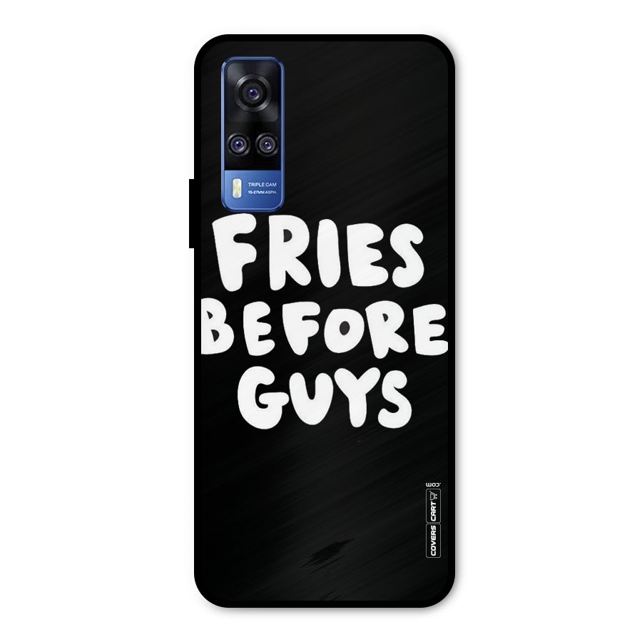 Fries Always Metal Back Case for Vivo Y51A