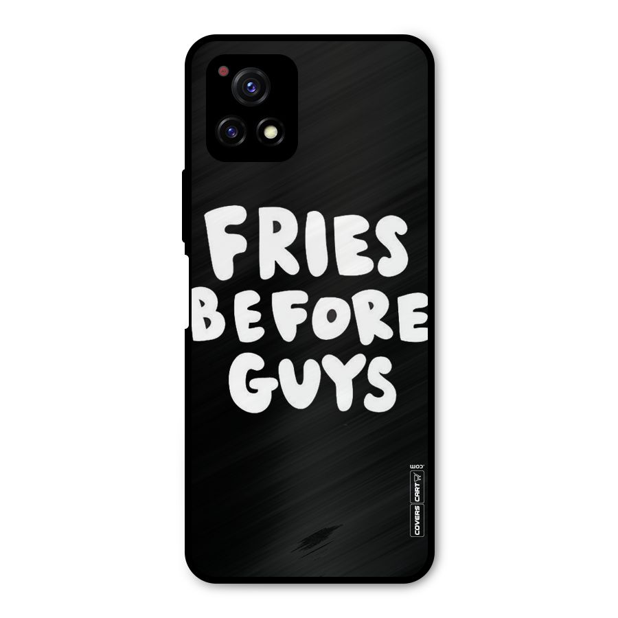 Fries Always Metal Back Case for Vivo Y72 5G