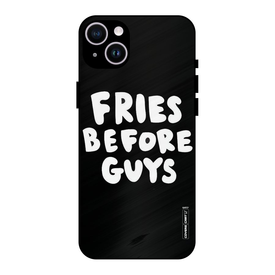 Fries Always Metal Back Case for iPhone 14 Plus