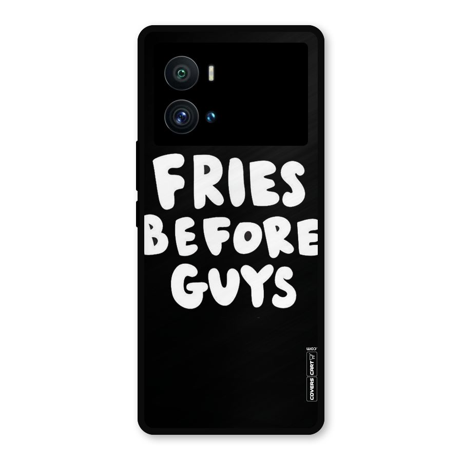 Fries Always Metal Back Case for iQOO 9 Pro