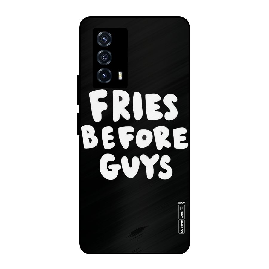 Fries Always Metal Back Case for iQOO Z5