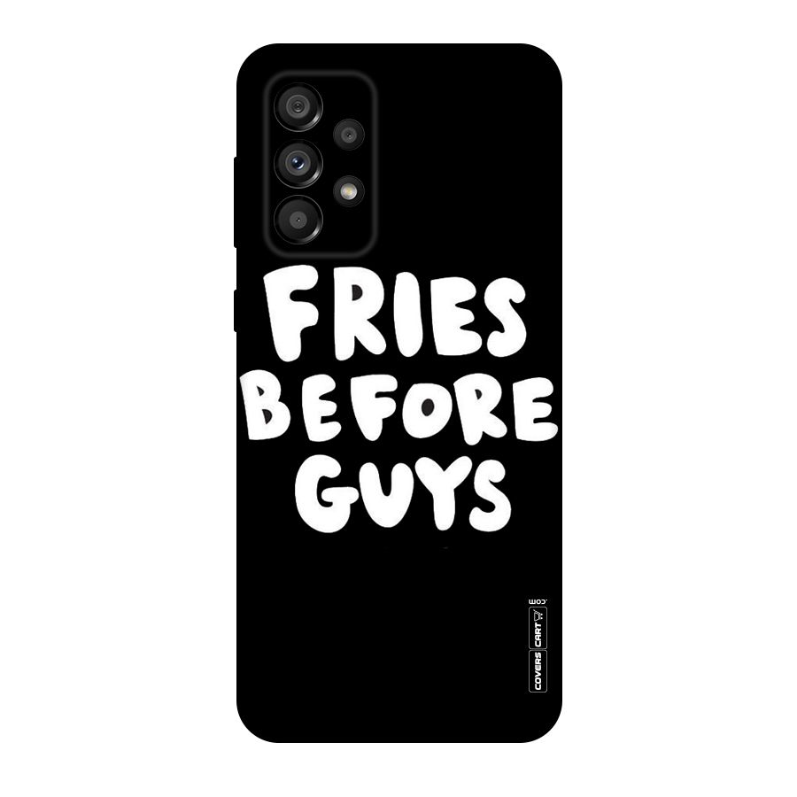 Fries Always Original Polycarbonate Back Case for Galaxy A73 5G