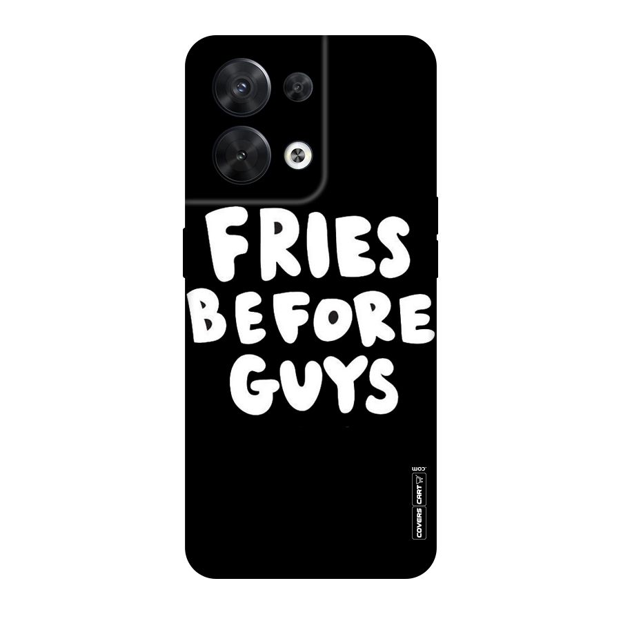 Fries Always Original Polycarbonate Back Case for Oppo Reno8 5G