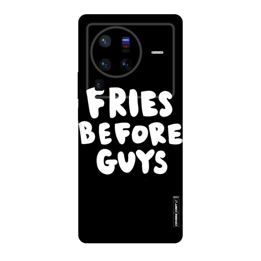 Fries Always Original Polycarbonate Back Case for Vivo X80