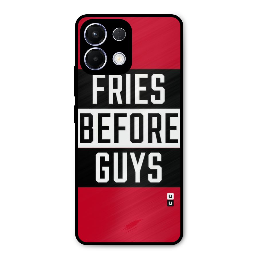 Fries Love Stripes Metal Back Case for Oppo K13