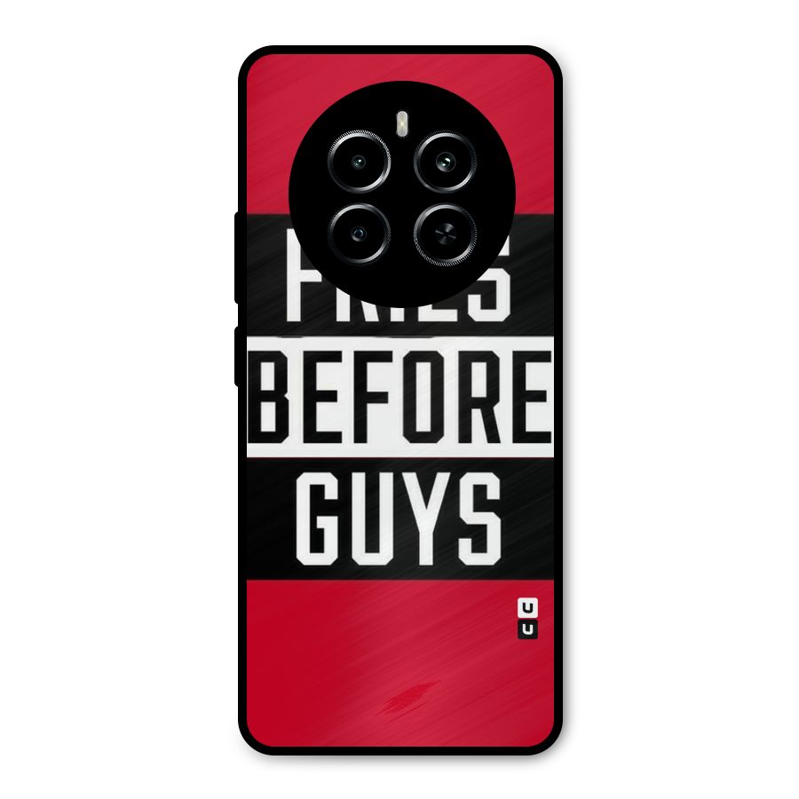 Fries Love Stripes Metal Back Case for Realme P1
