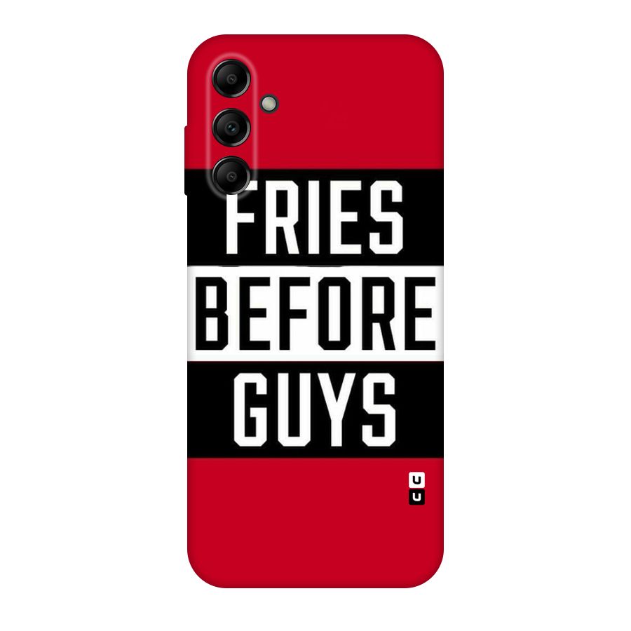 Fries Love Stripes Original Polycarbonate Back Case for Galaxy A14 5G