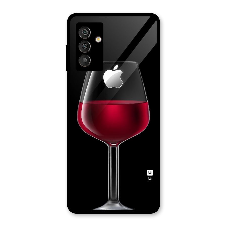Fruit Printed Design Glass Back Case for Galaxy M13