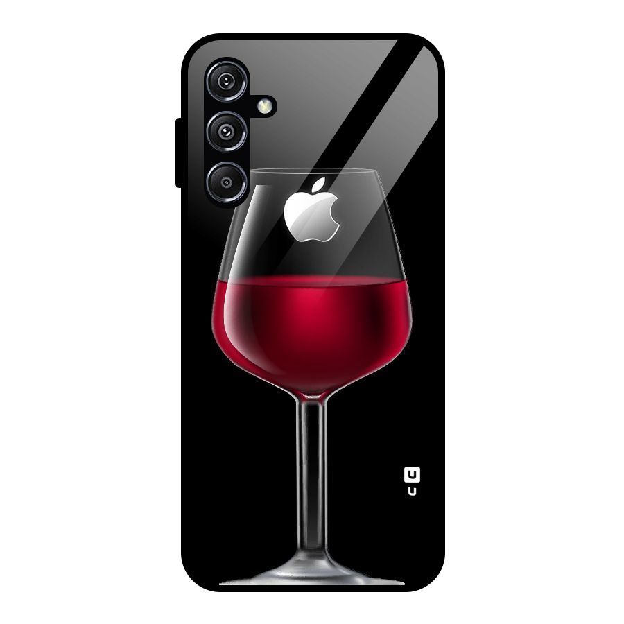 Fruit Printed Design Glass Back Case for Galaxy M34 5G