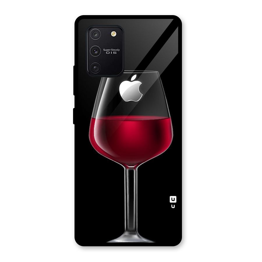 Fruit Printed Design Glass Back Case for Galaxy S10 Lite