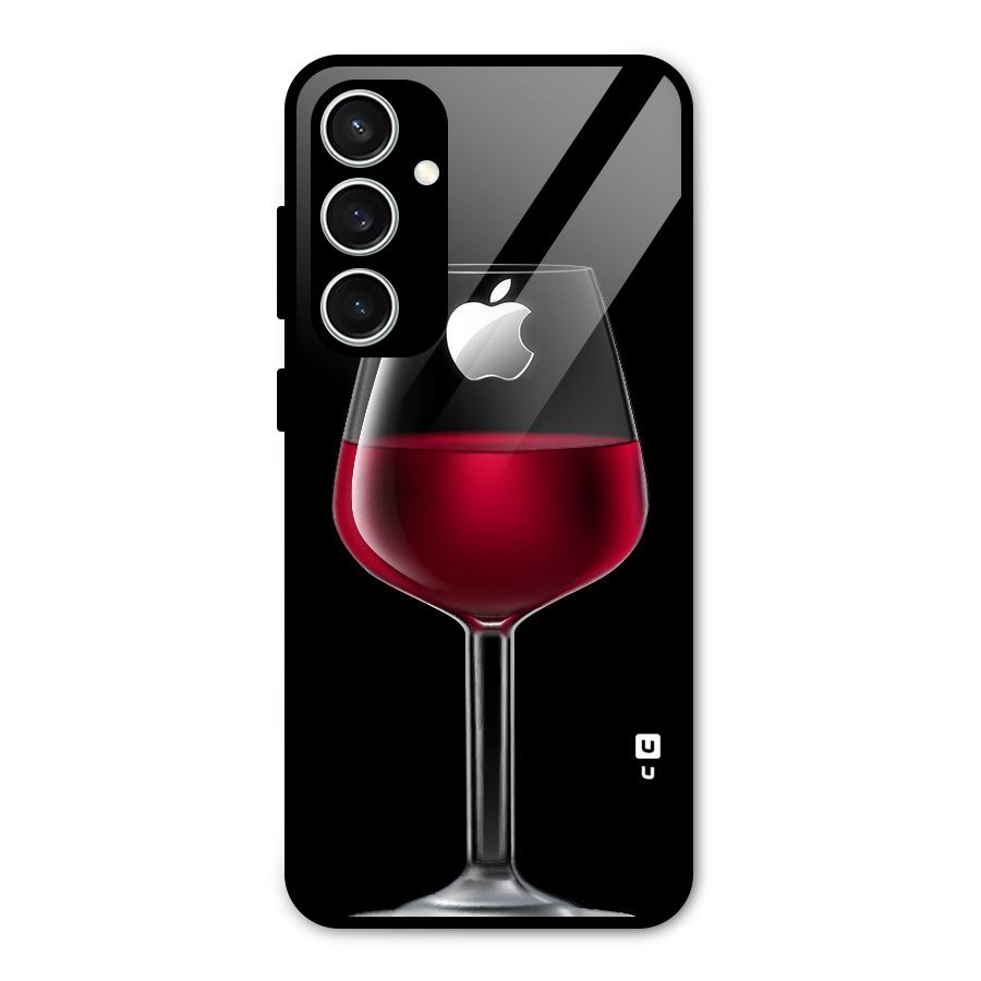 Fruit Printed Design Glass Back Case for Galaxy S23 FE