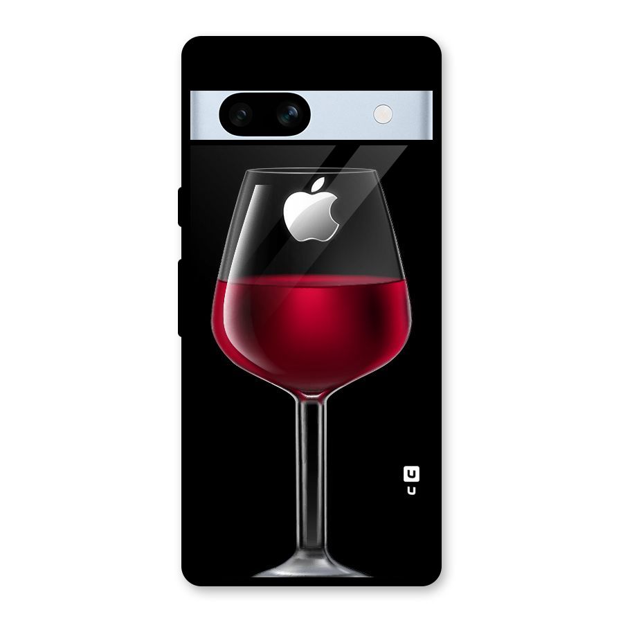 Fruit Printed Design Glass Back Case for Google Pixel 7a