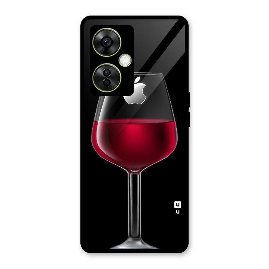 Fruit Printed Design Glass Back Case for OnePlus Nord CE 3 Lite