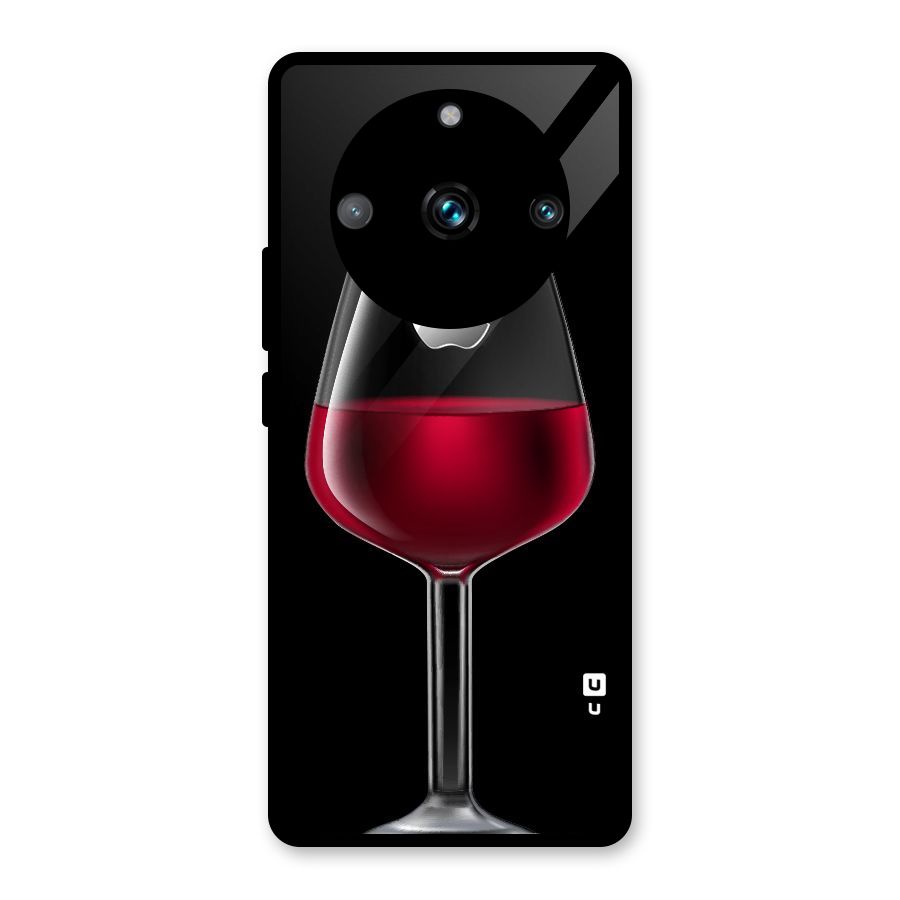 Fruit Printed Design Glass Back Case for Realme 11 Pro