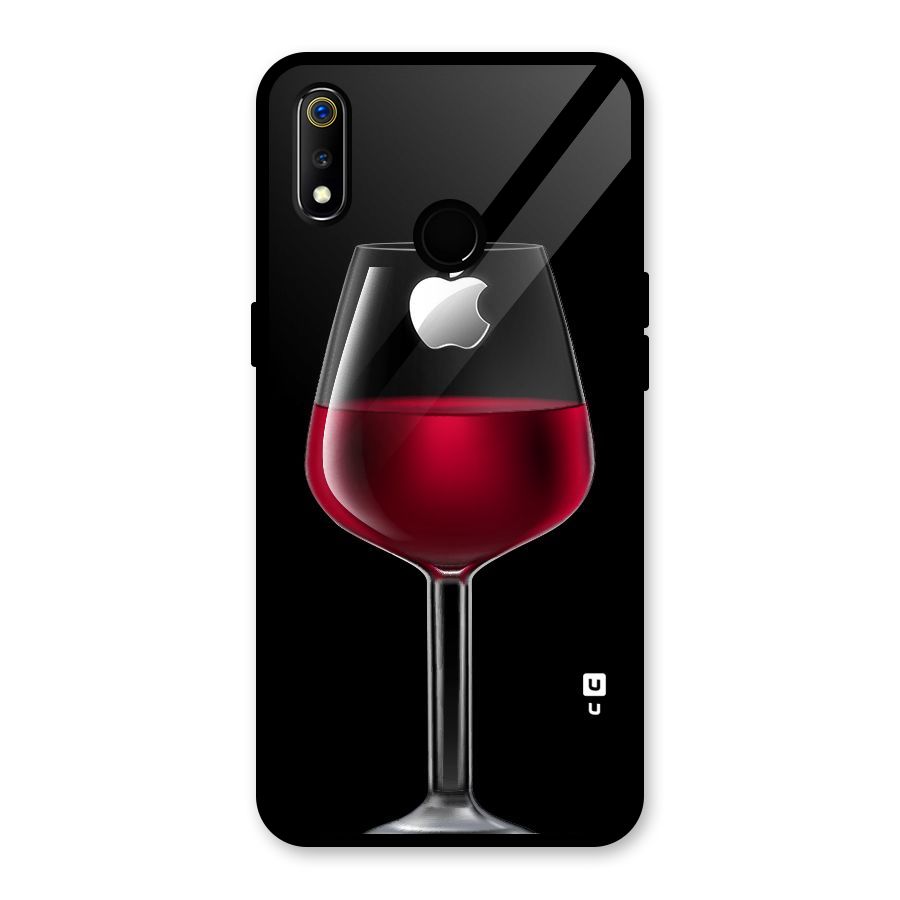 Fruit Printed Design Glass Back Case for Realme 3i